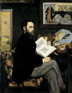 Emile Zola par Manet - Musée d'Orsay