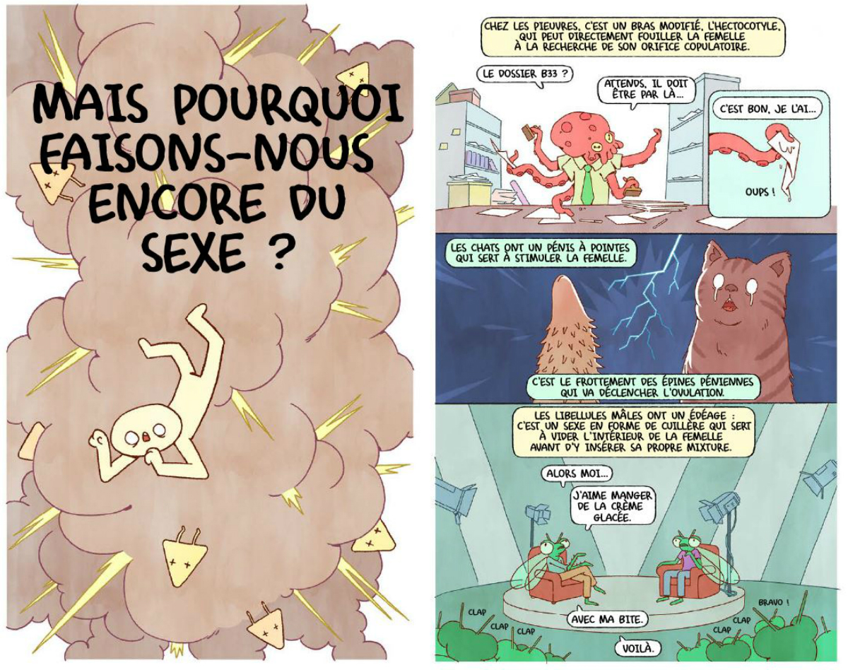 la grande aventure du sexe double page