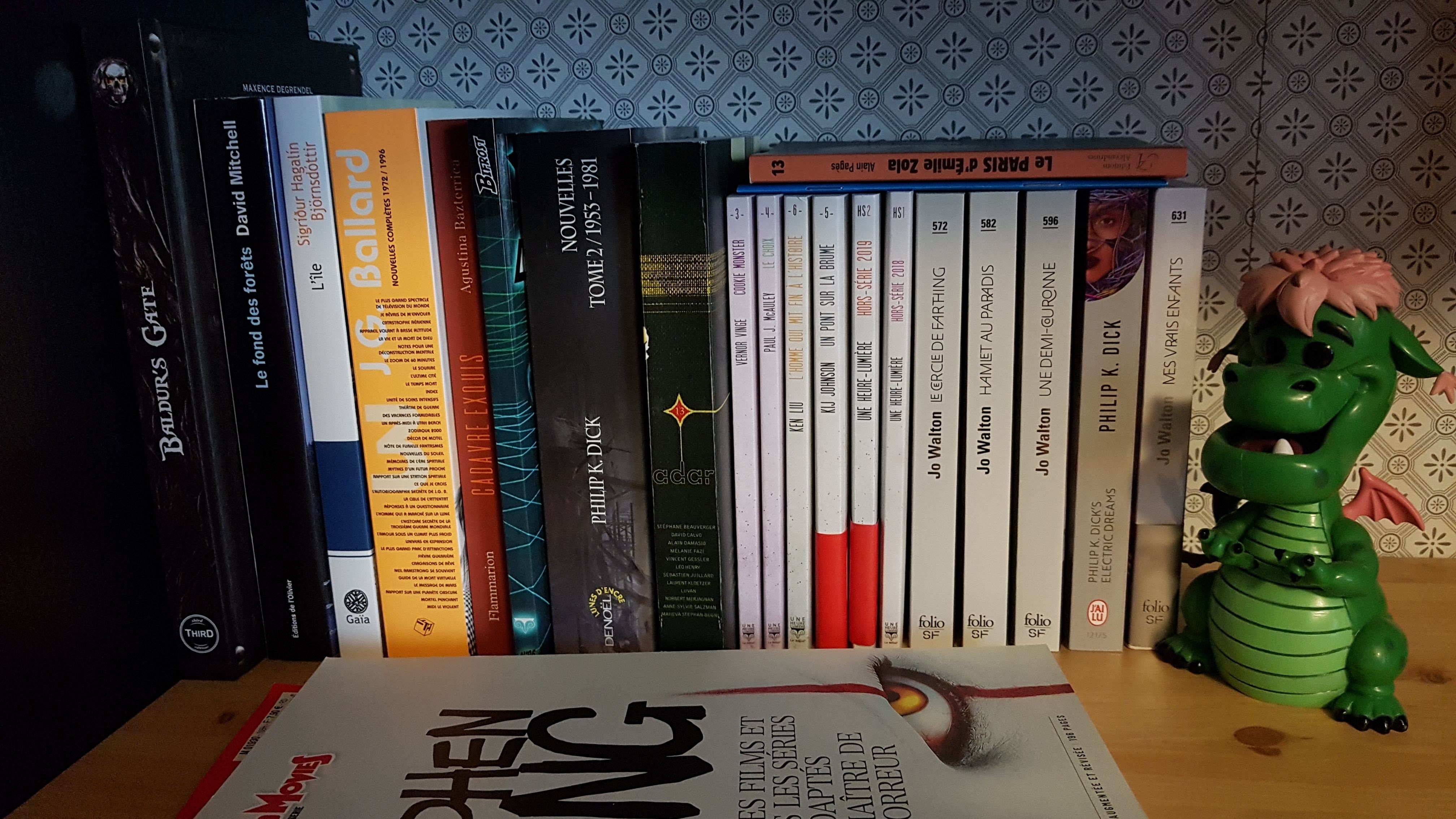 pile à lire dragon galactique octobre 2019