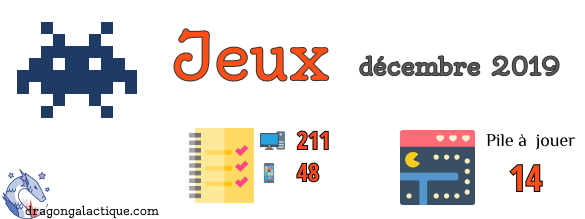 jeux décembre 2019 dragon galactique