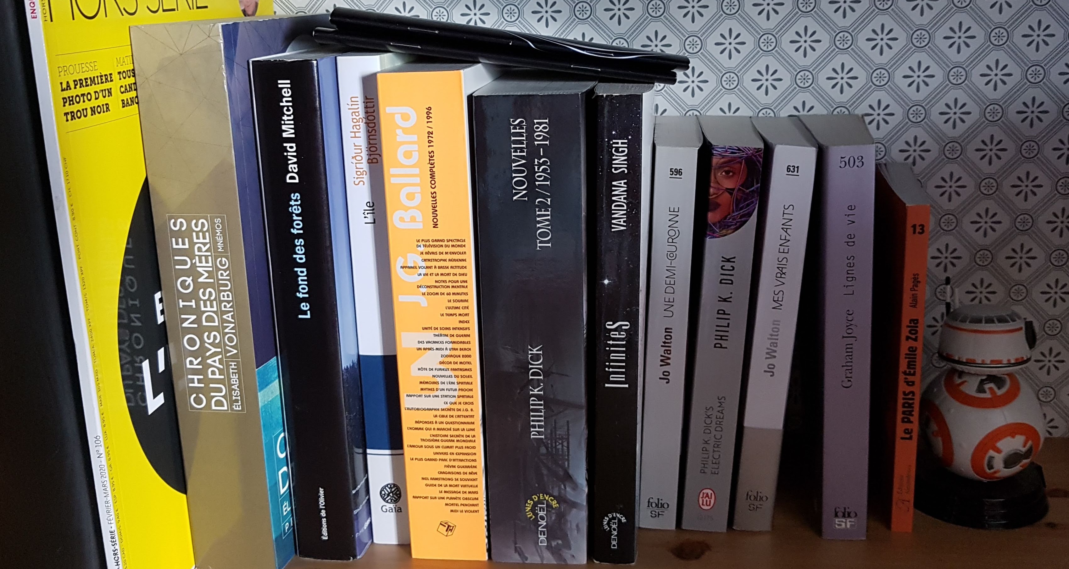 pile à lire mai 2020