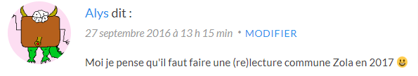 commentaire alys